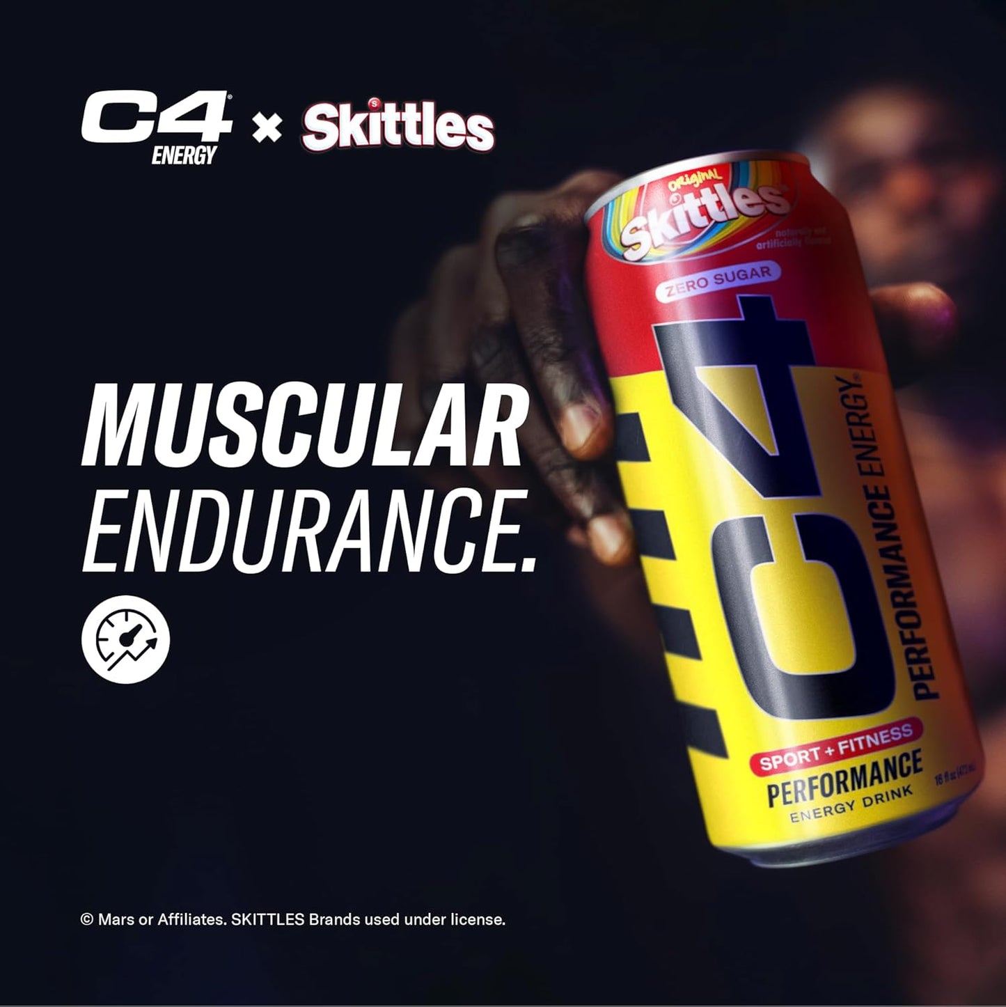 SamRock Supplements Cellucor C4 Performance Energy Drink | Zero Sugar Carbonated Preworkout Energy | 200mg Caffeine with Beta Alanine | 16 Fl Oz (12 Pack)