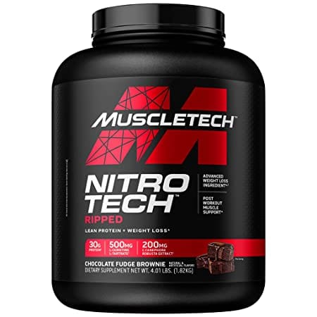 SamRock Supplements 4lb / Chocolate Fudge Brownie MuscleTech NitroTech Ripped