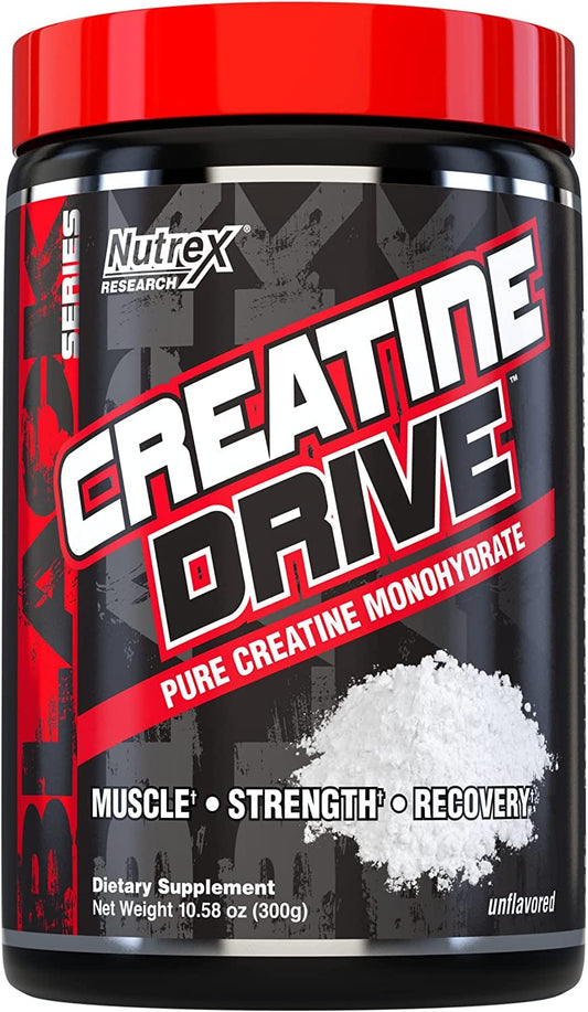 SamRock Supplements 60 servings Nutrex Research Ultra Pure Creatine Monohydrate Powder Unflavored | 5G Creatine Powder for Muscle Gain, Strength, Endurance and Recovery | 60 Servings